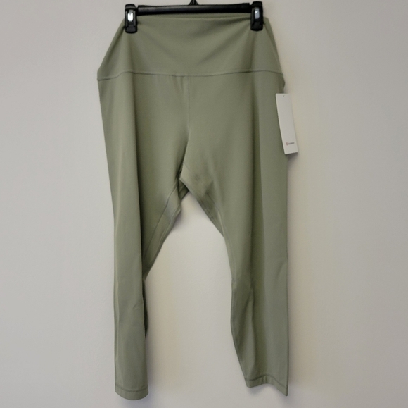 Lululemon Align HR Pant 25” leggings Rosemary Green 18 - Picture 3 of 7
